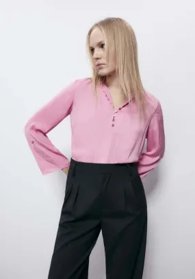 Plain Blouse - Pink