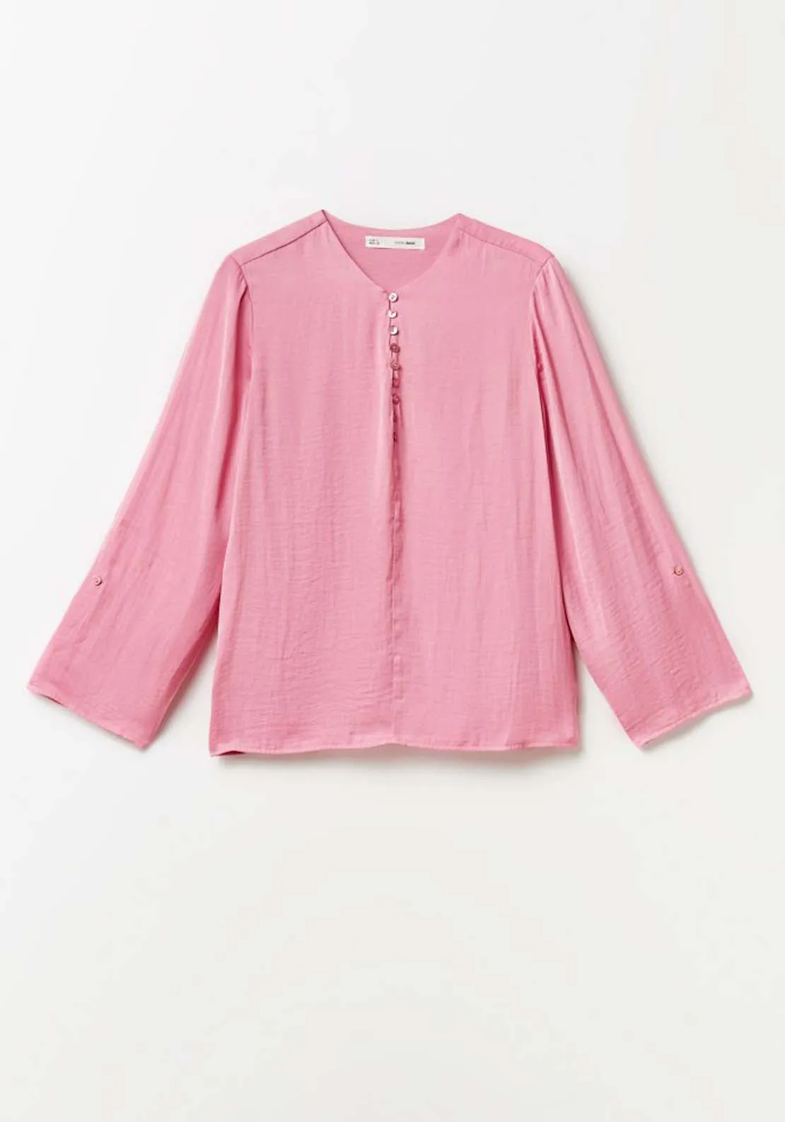 Plain Blouse - Pink