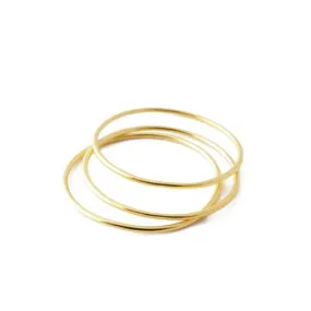 PLAIN GOLD STACKING RING