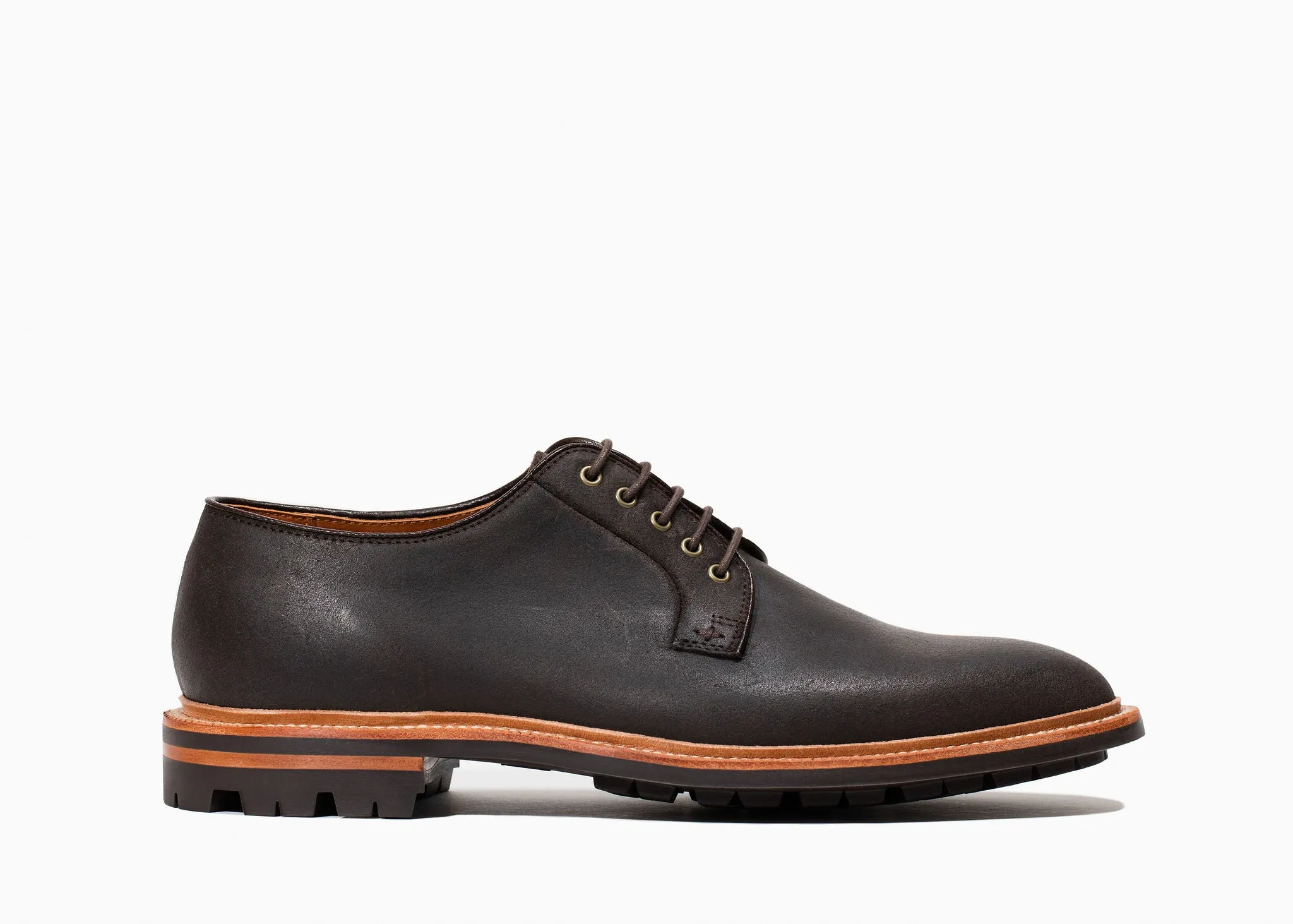 Plain Toe Blucher - Earth