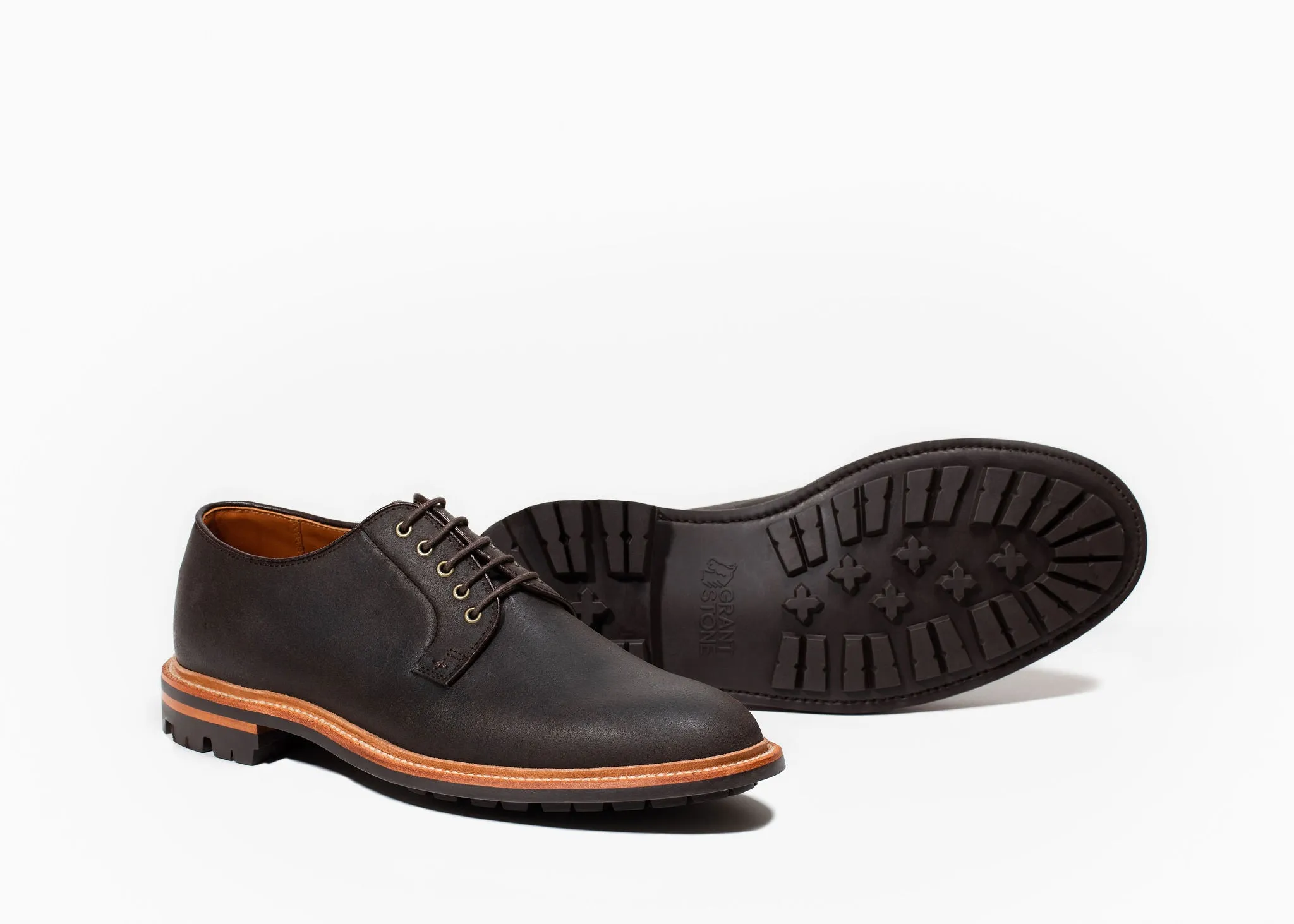 Plain Toe Blucher - Earth