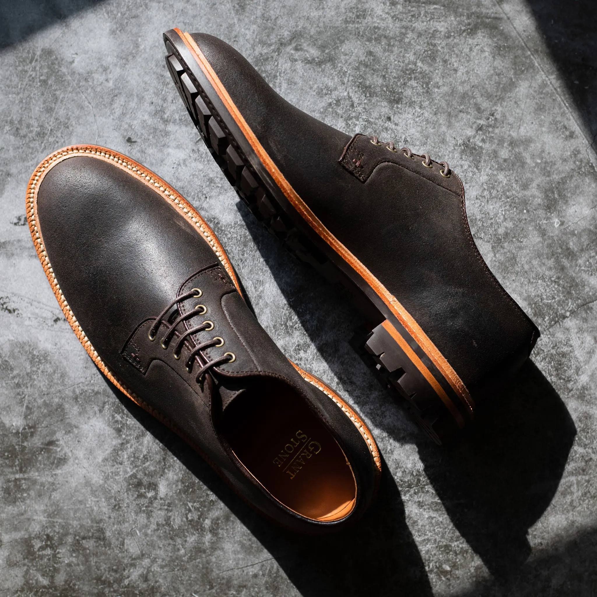 Plain Toe Blucher - Earth