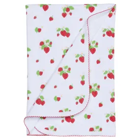 Printed Blanket - Strawberries