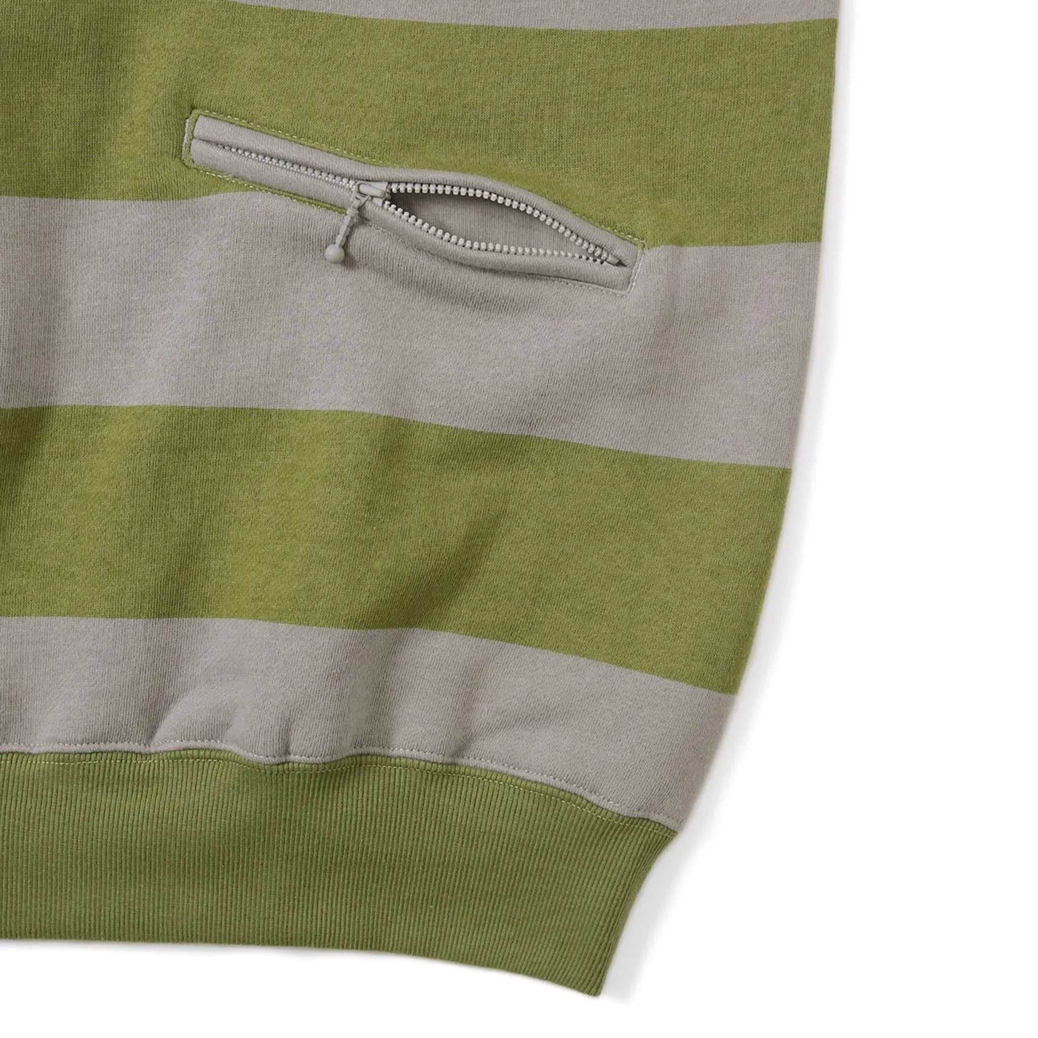 Printed Stripe Crewneck