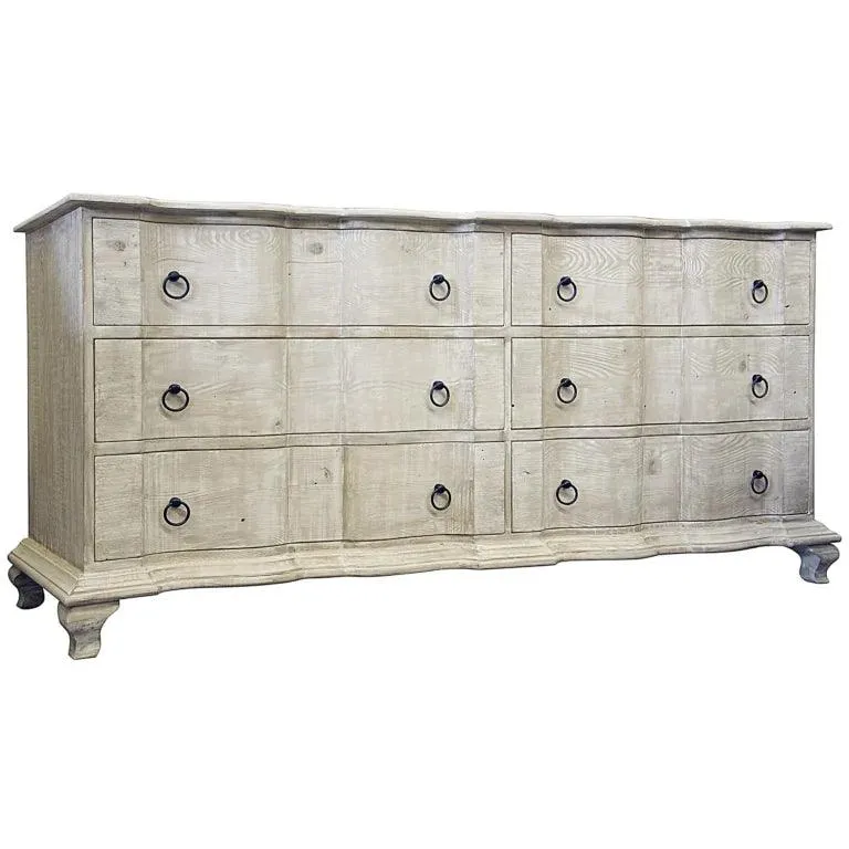 Reclaimed Lumber Lexington 6 Drawer Dresser