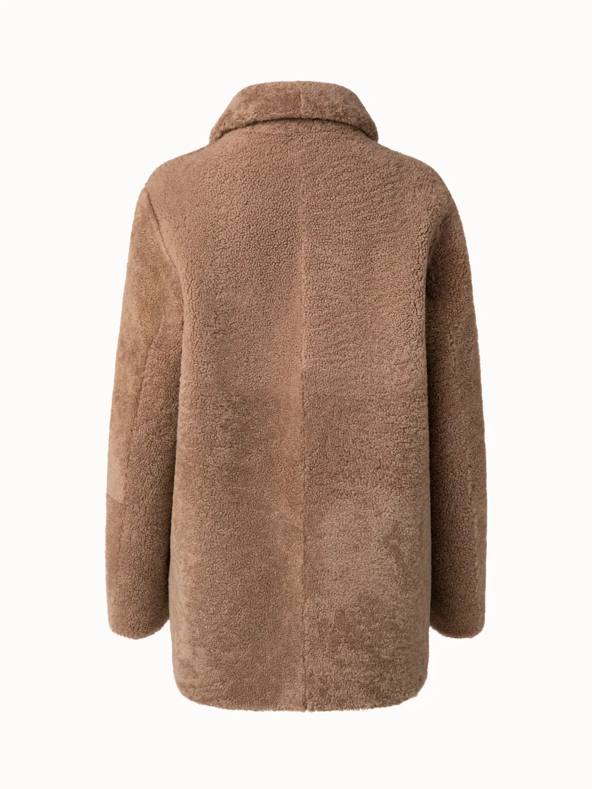 Reversible Shearling Jacke