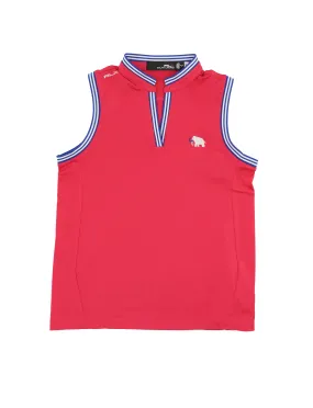 RLX Hardy Red Sleeveless Polo