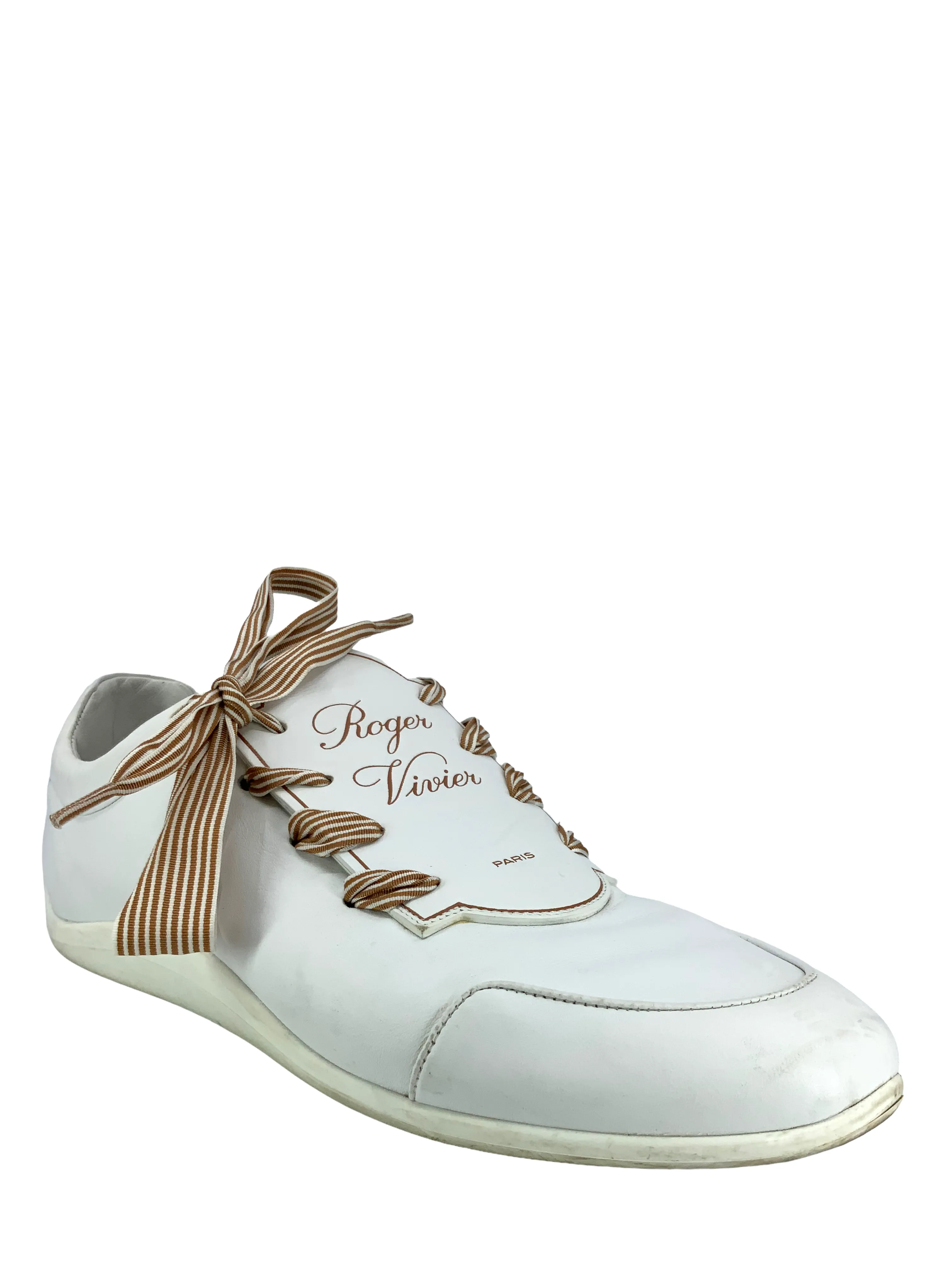 Roger Vivier Sporty Viv Etiquette Sneakers Size 7.5