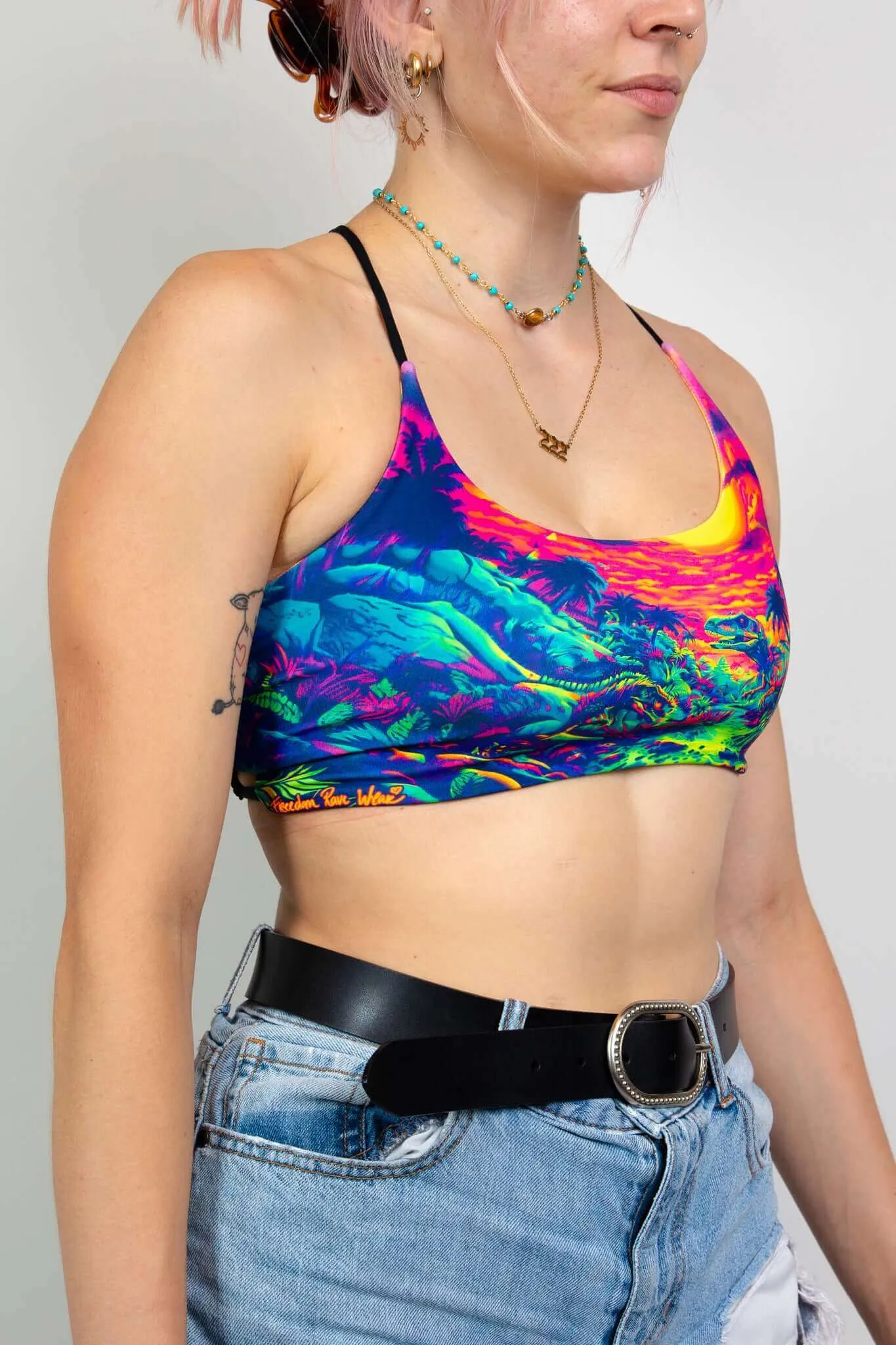 Saurian Reversible Lush Top