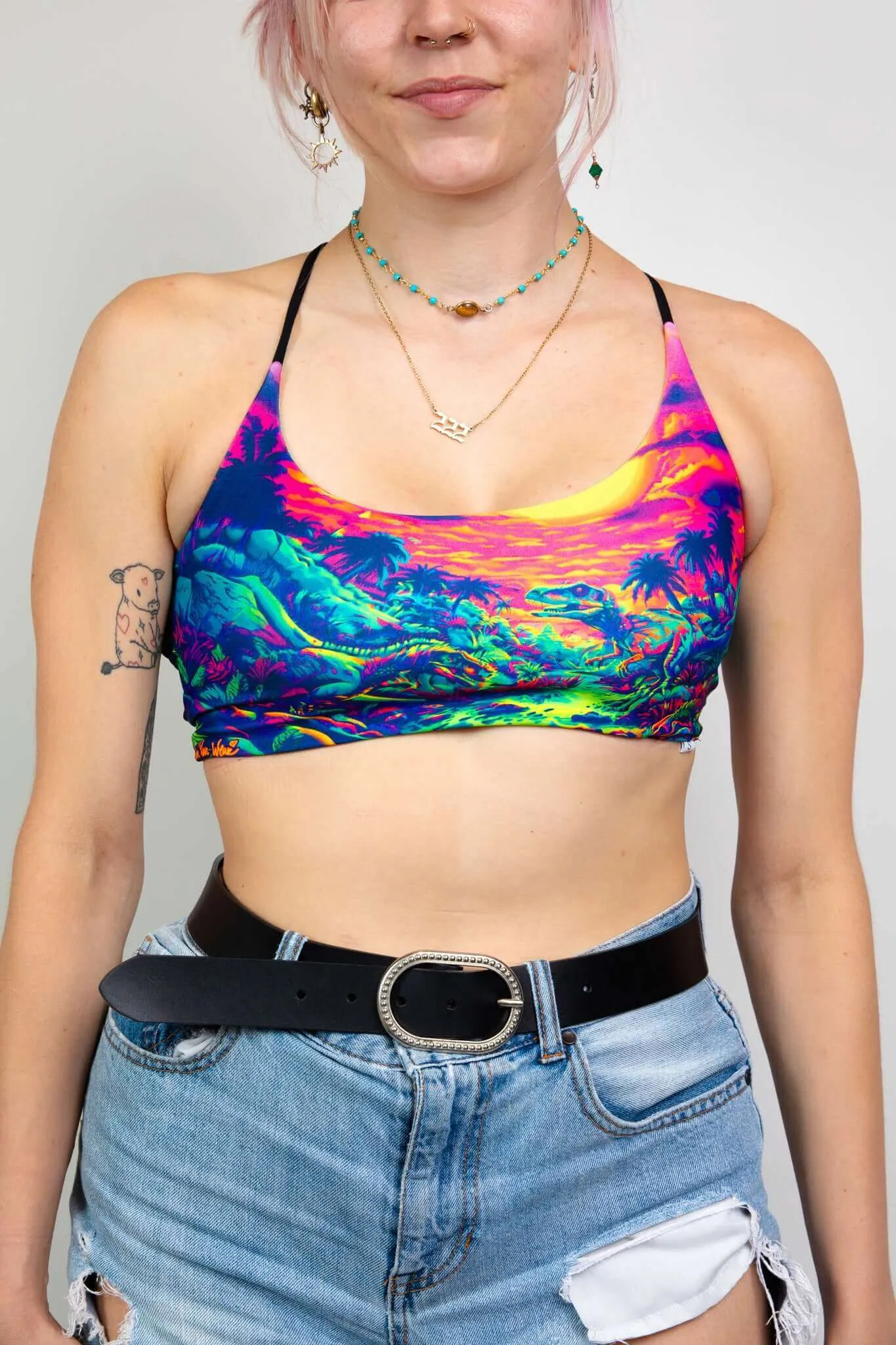 Saurian Reversible Lush Top