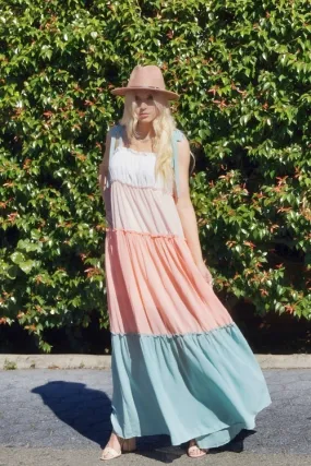 Sheer As I Wander Maxi Dress