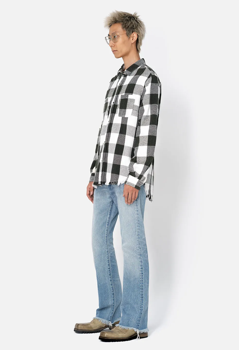 Silverado Paneled Plaid / Black X White