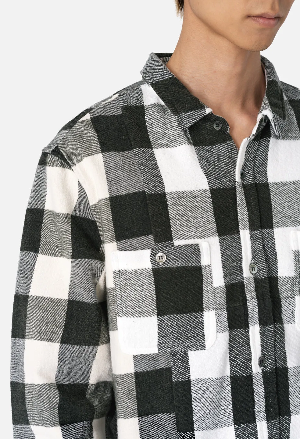 Silverado Paneled Plaid / Black X White