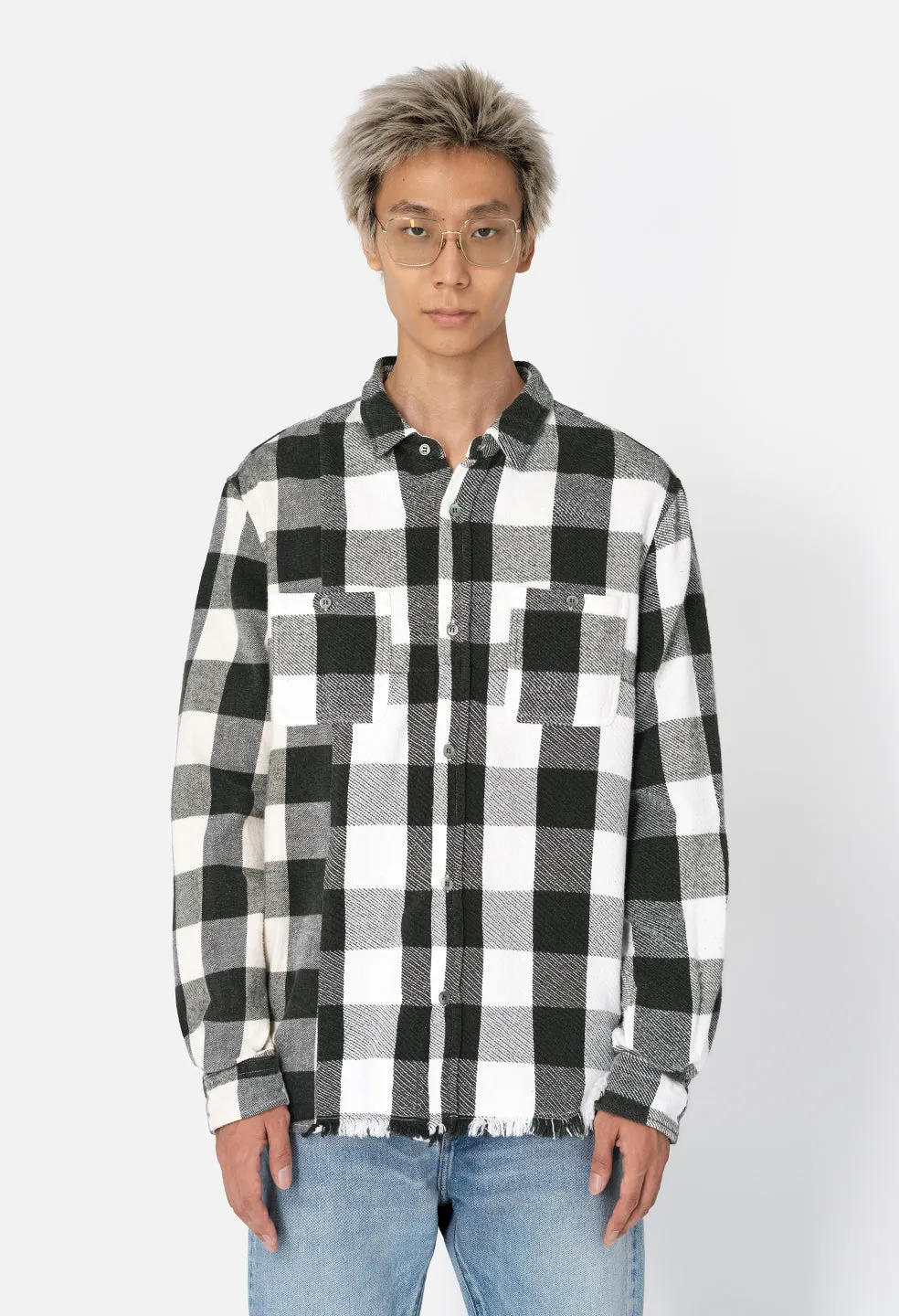 Silverado Paneled Plaid / Black X White