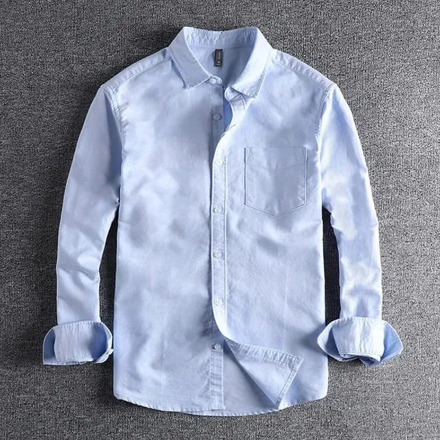 Sky Blue Stylish Mens Full Sleeves Shirt