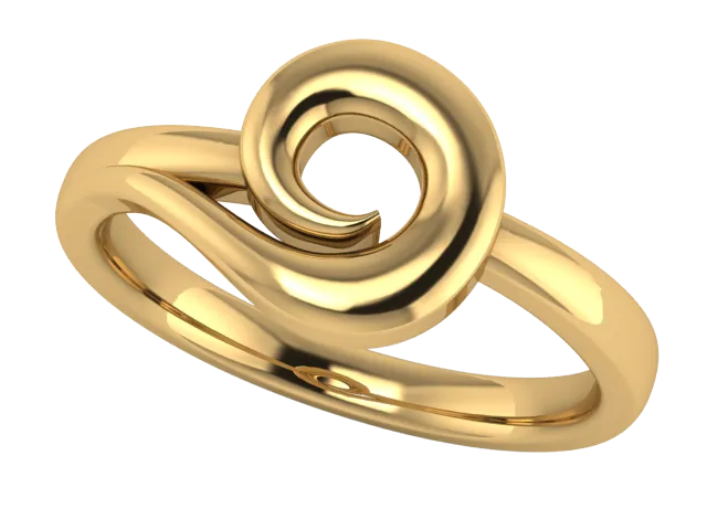 Spiral Ring Plain