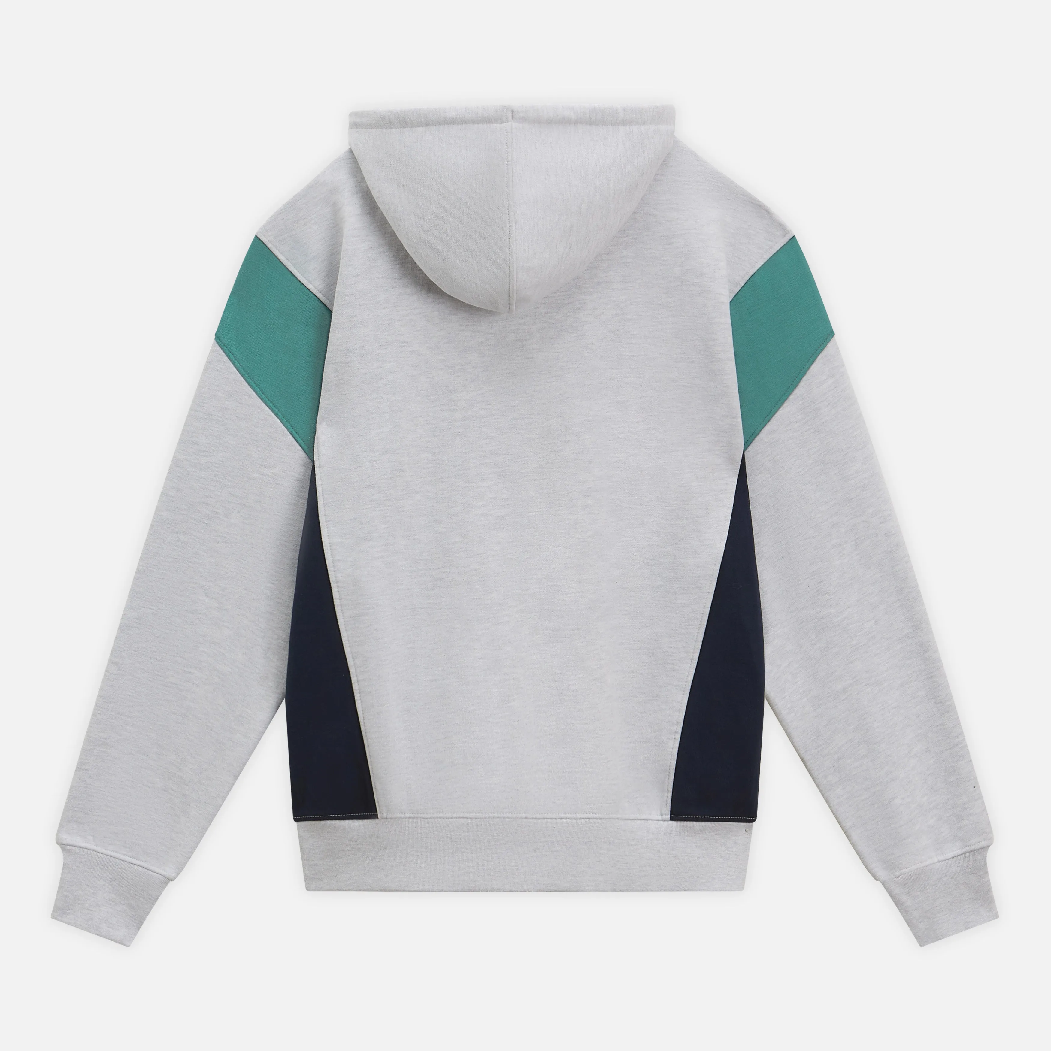 Sporty Grey Panya Crest Hoodie