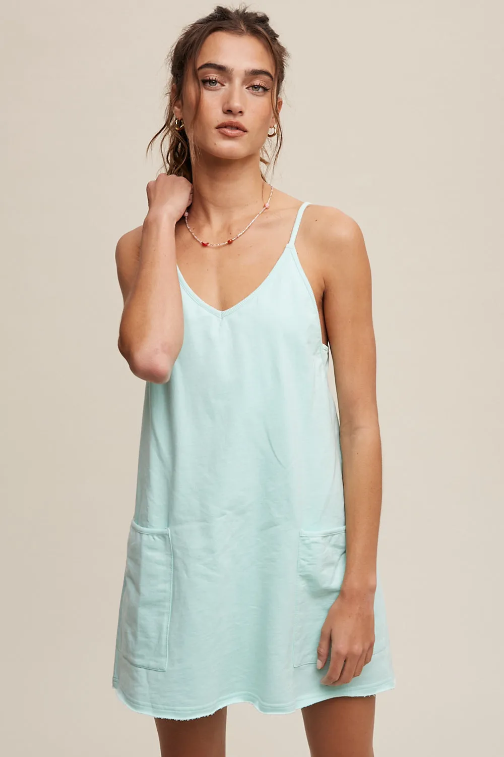 Sporty Mini Dress With Built in Romper Liner