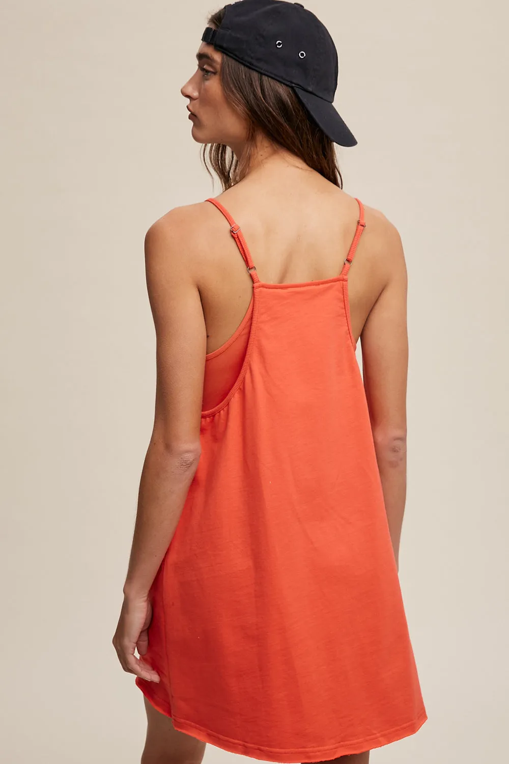 Sporty Mini Dress With Built in Romper Liner