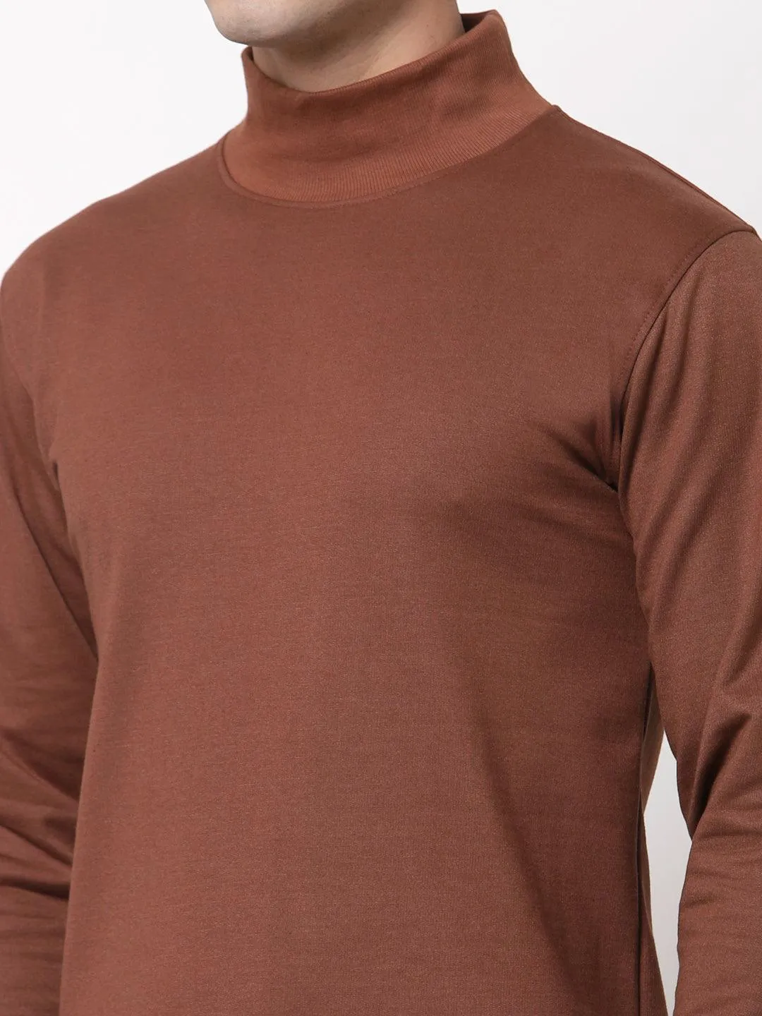 Style Quotient Men Brown Sweatshirt