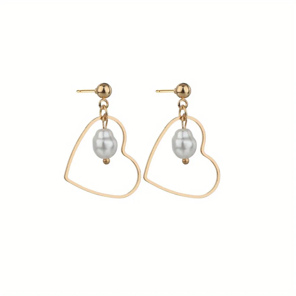 Stylish Waterdrop Faux Pearl Earrings for Women and Girls - Perfect Jewelry Gift