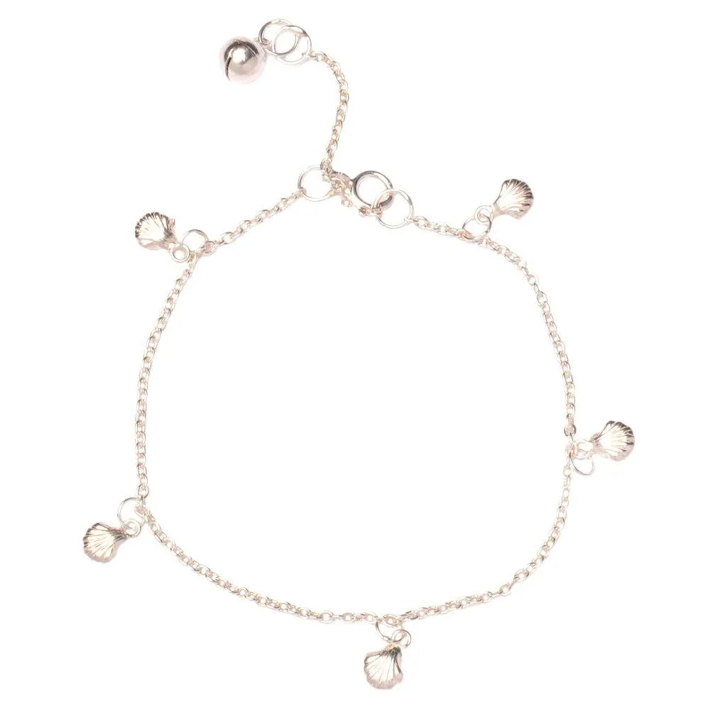 Tiny Clams Silver Bracelet For Women