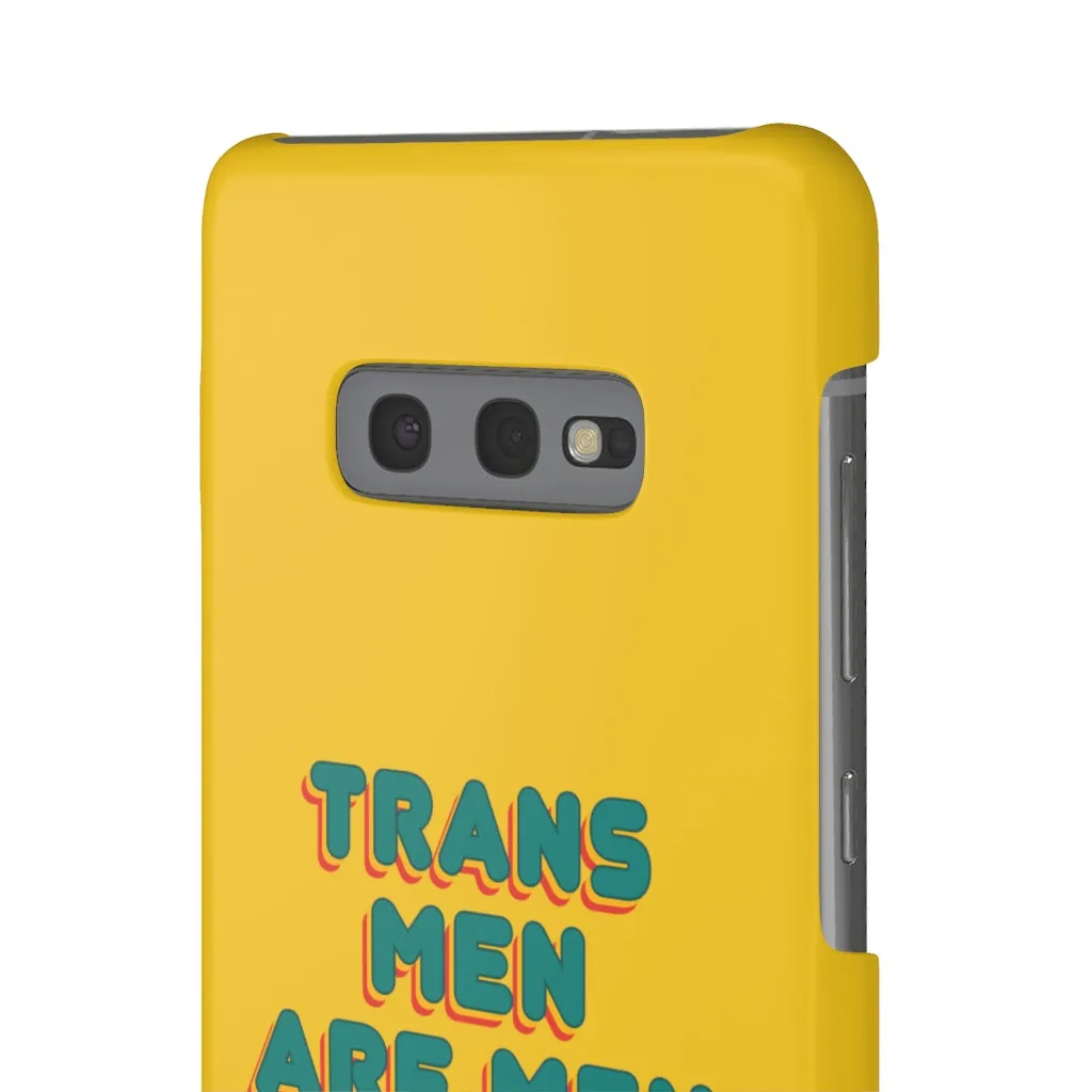 Trans Men Are Men Phone Case for Apple & Samsung