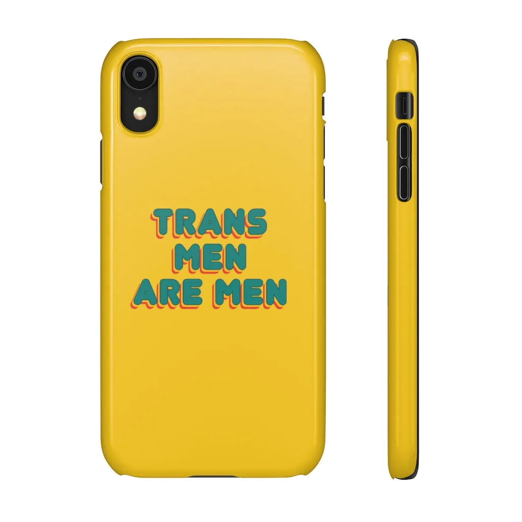 Trans Men Are Men Phone Case for Apple & Samsung