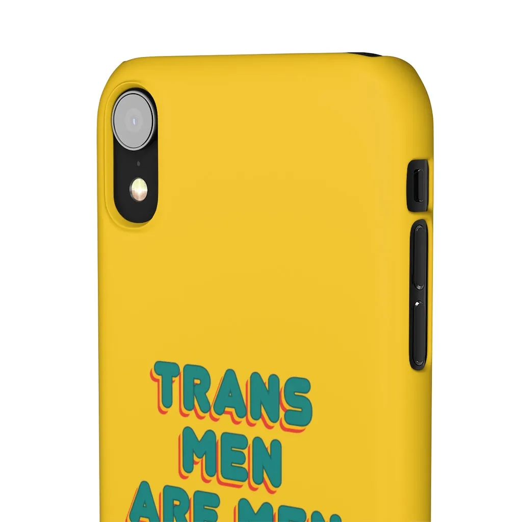 Trans Men Are Men Phone Case for Apple & Samsung