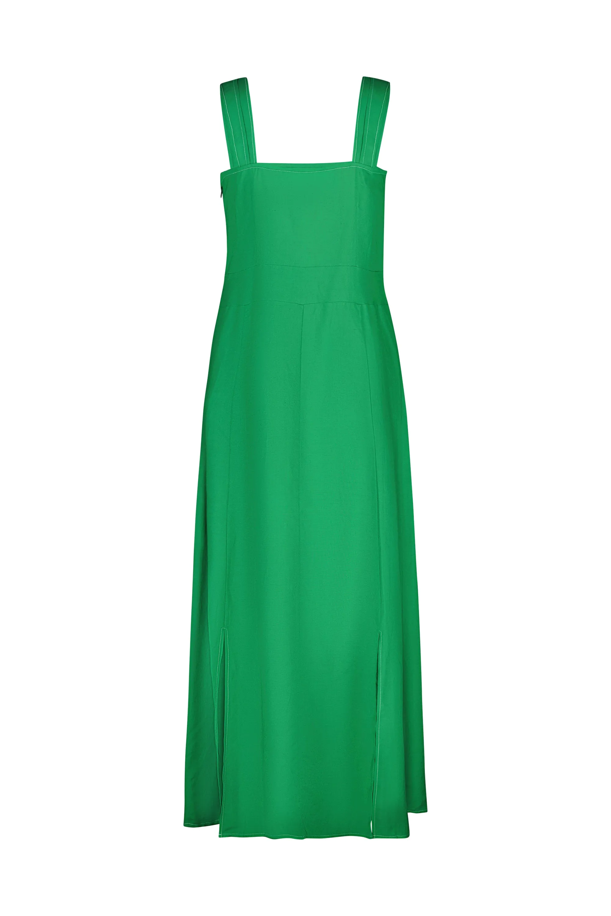 Vassalli Sleeveless Dress - Kelly Green