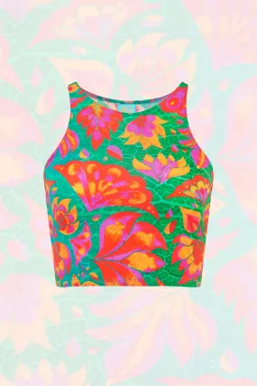 Vendala Sleeveless Crop Top