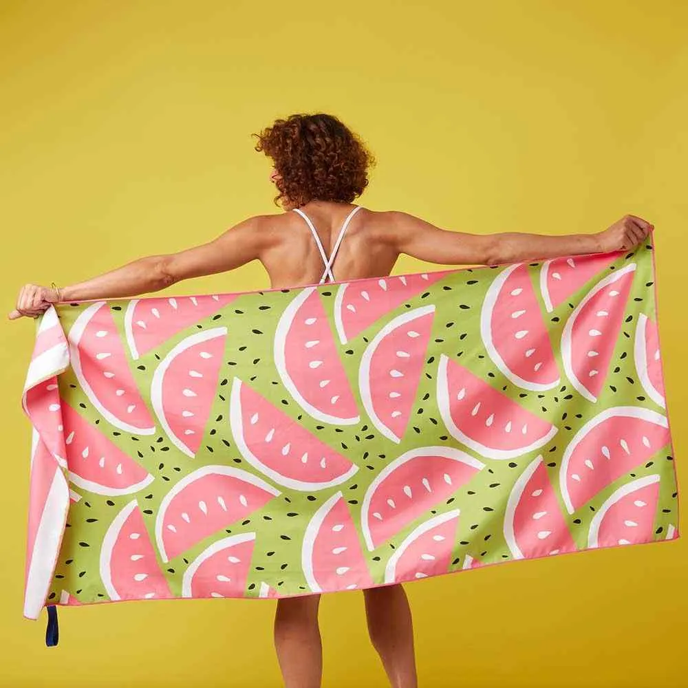 Watermelon Party Reversible Eco Beach Towel