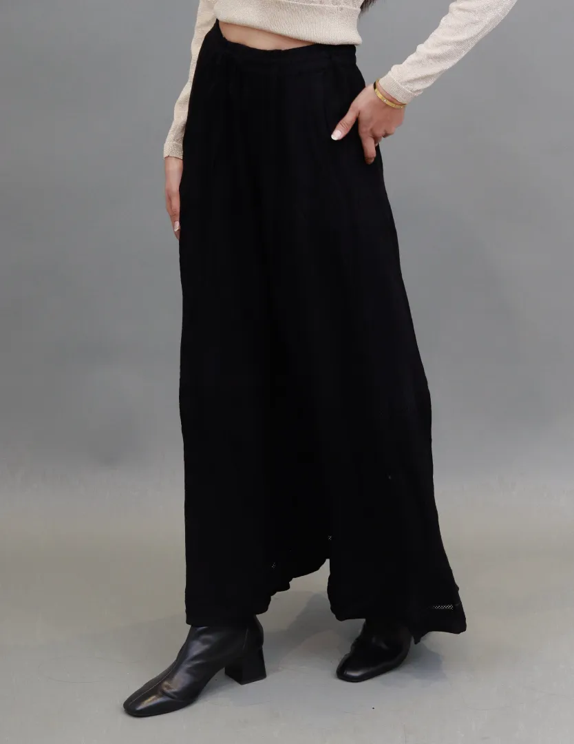 Women Black Long Skirt