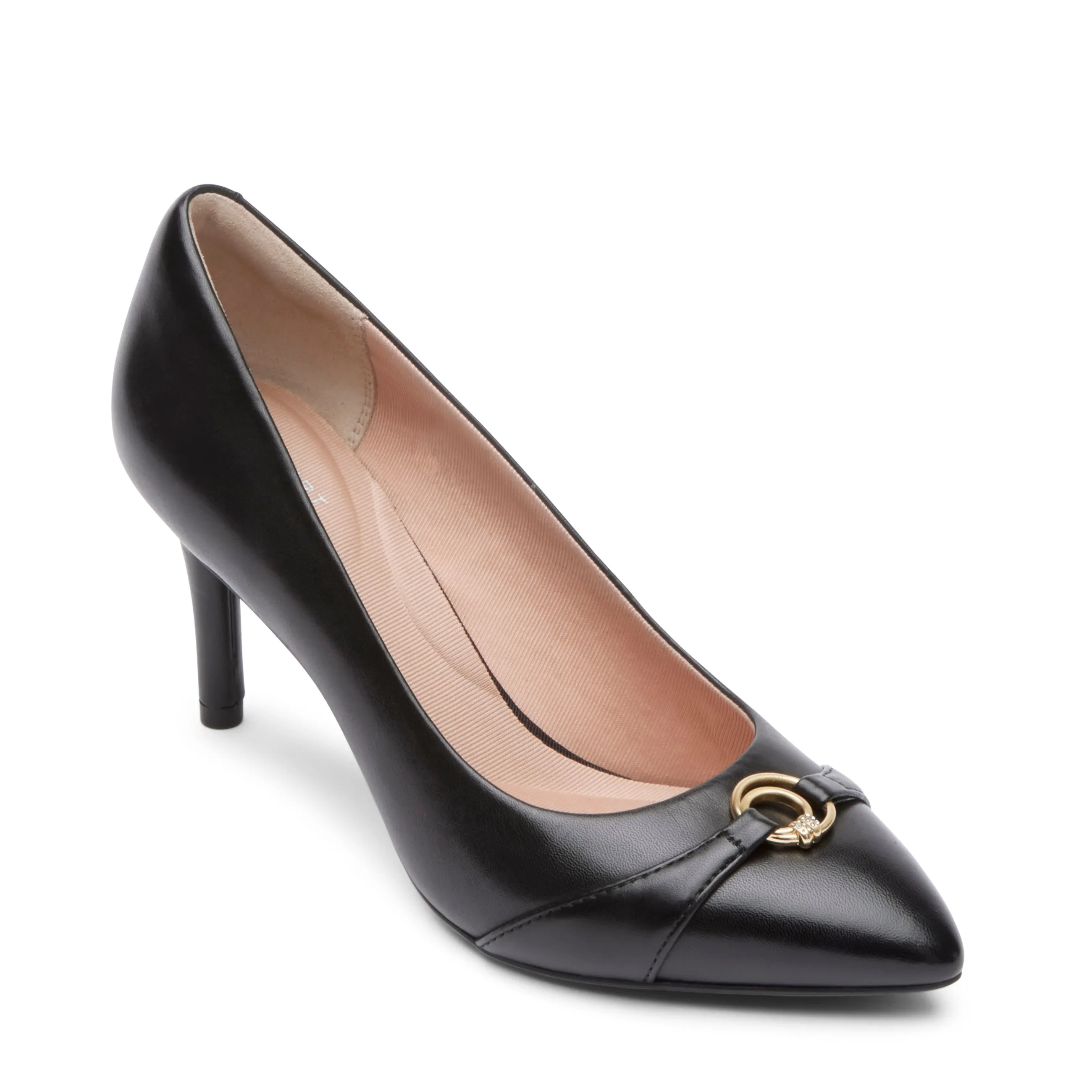 Women's TM75MM Plain Toe Ornamented Pump