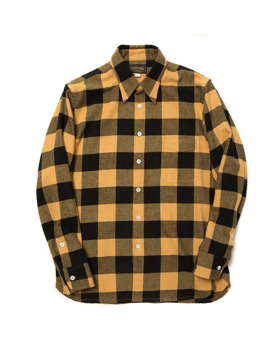 Yellow Plaid Shirt